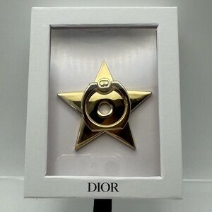 Dior‎ Star Smartphone Ring Pop Socket Gold